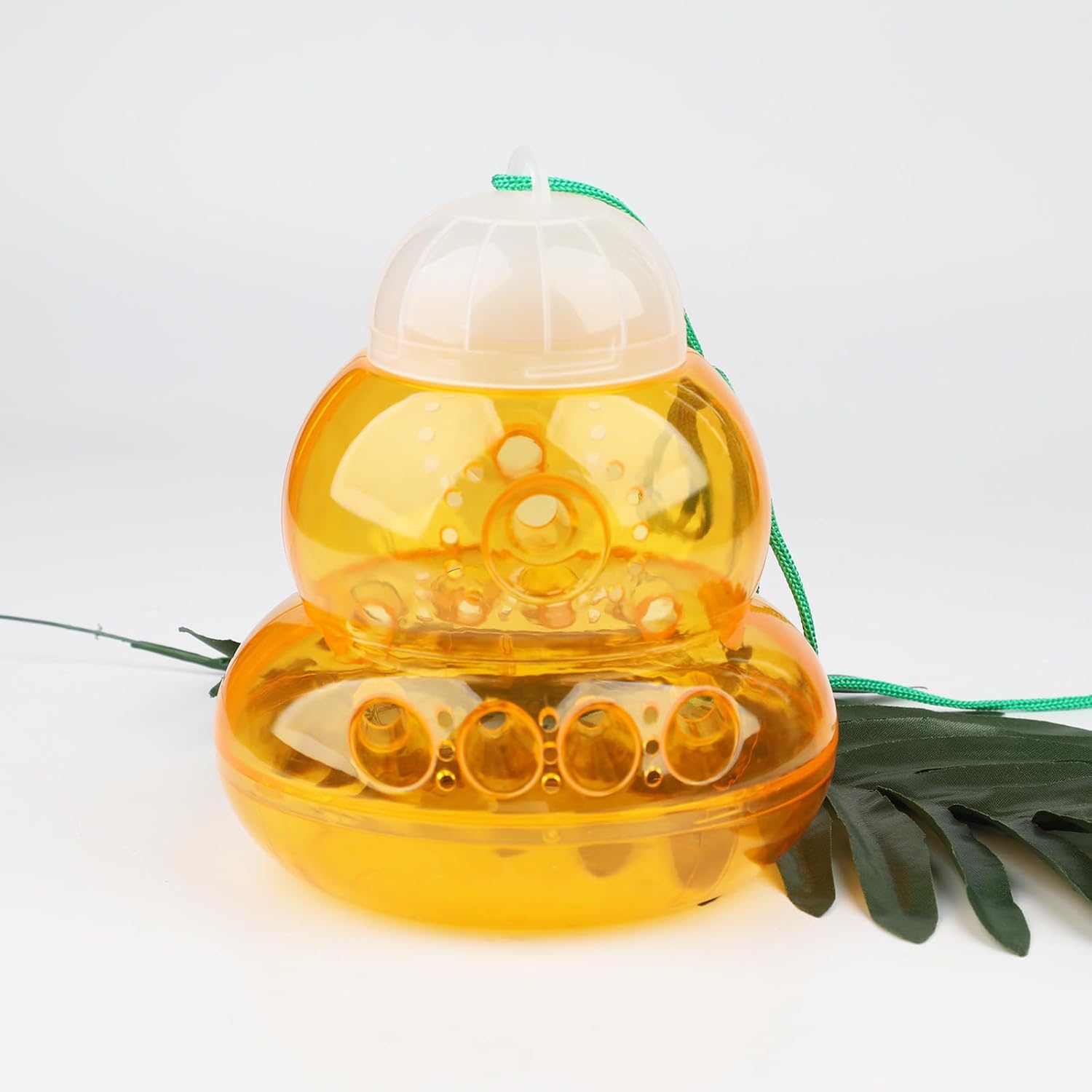 2 Pack Wasp Trap Hornets, Yellow Jackets Wasp Repellent, Hornet Trap, Bee Traps Wasps, Wasp Traps for Outdoors, Effective and Reusable, Safe and Natural, No Bottom Seam - Image 7