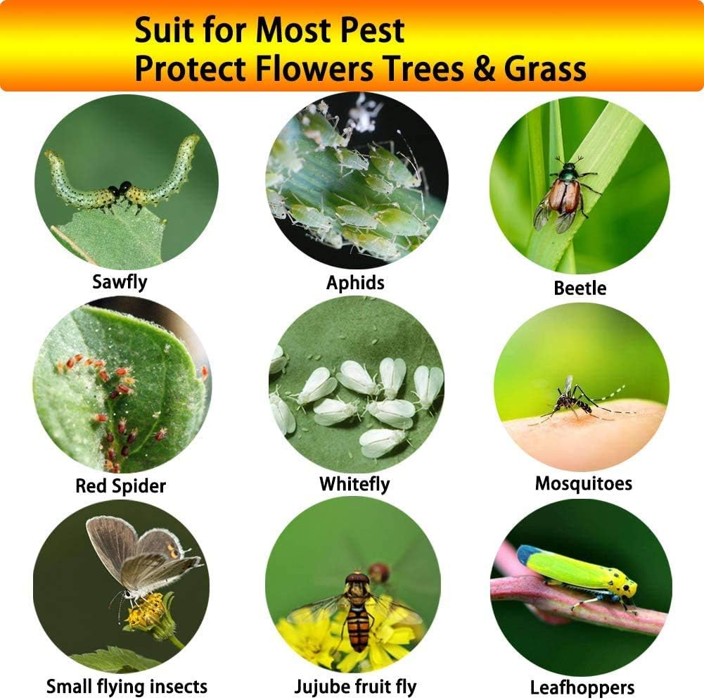 Dual-Sided Yellow Sticky Traps for Capturing Flying Plant Insects Like Fungus Gnats, Flying Aphid, Whiteflies, Leaf Miners, Other Flying Plant Insects (6x10 Inches, Twist Ties Included) (60-Pack) - Image 6