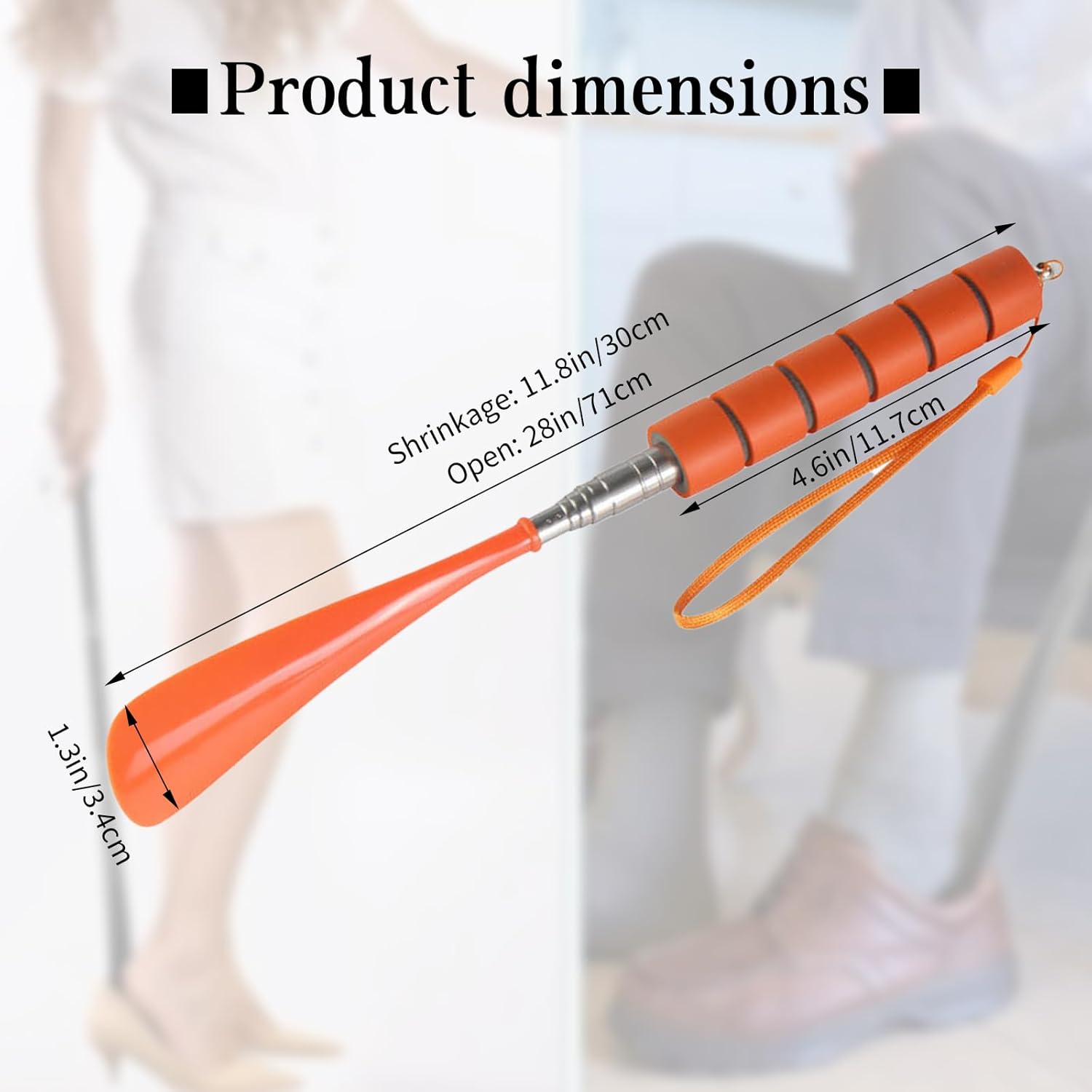 Shoe Horn Long Handle 12