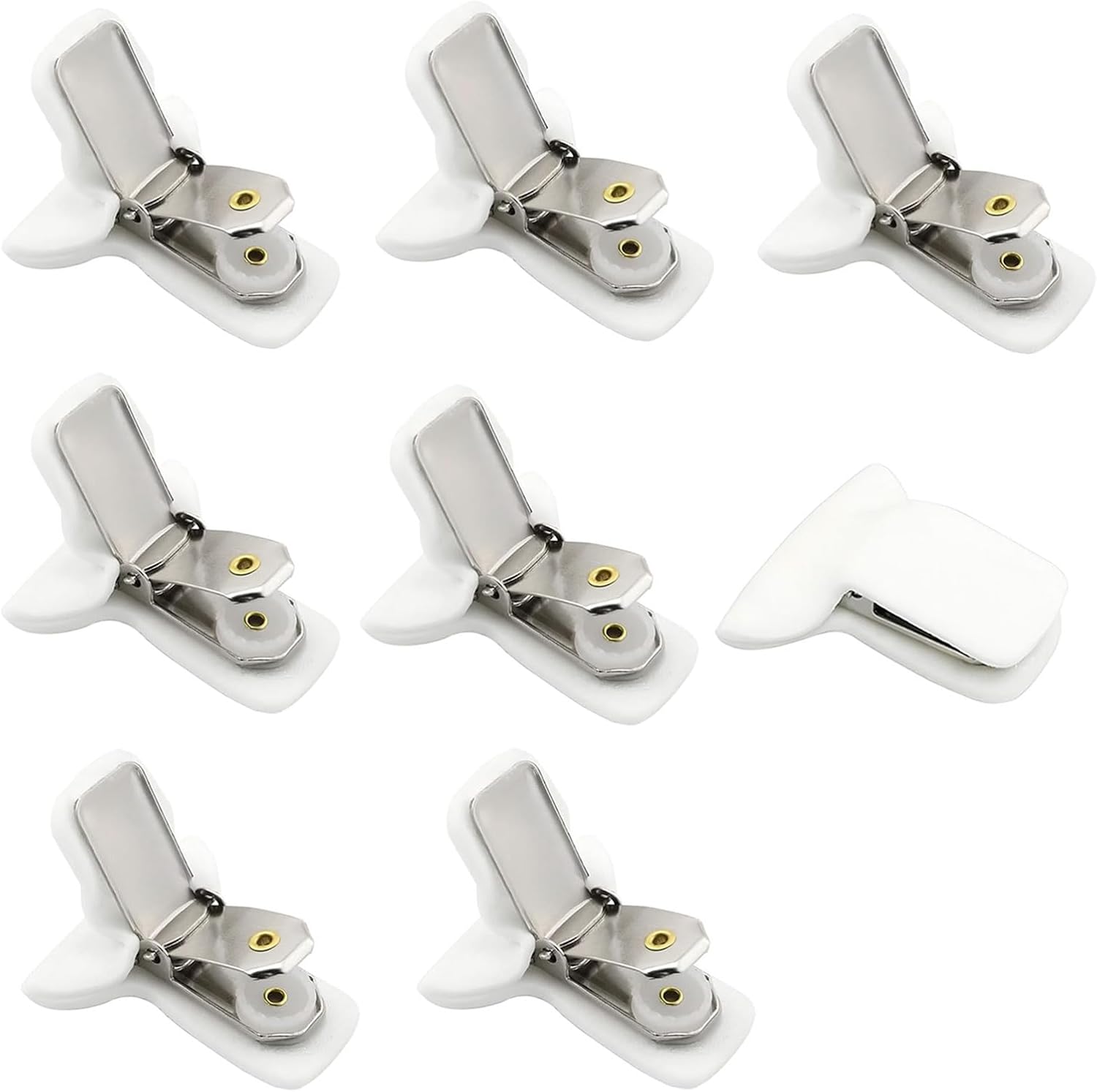 8 Pcs Padded Comforter Clips Duvet Cover Clips, Non-Slip Bed Sheet Clips Fasteners Duvet Clips for Inside Duvet Cover for Preventing Comforters from Shifting Inside - Image 1