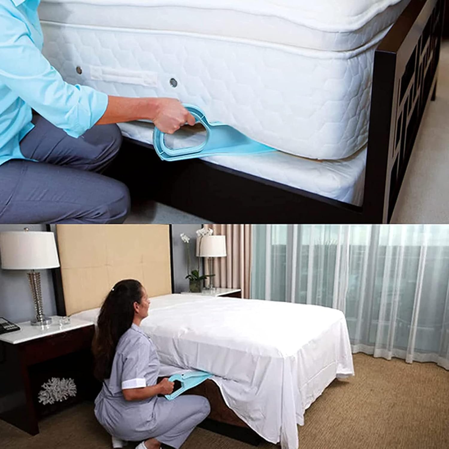 Mattress Lifter Mattress Wedge Elevator, 4 PCS 15.2