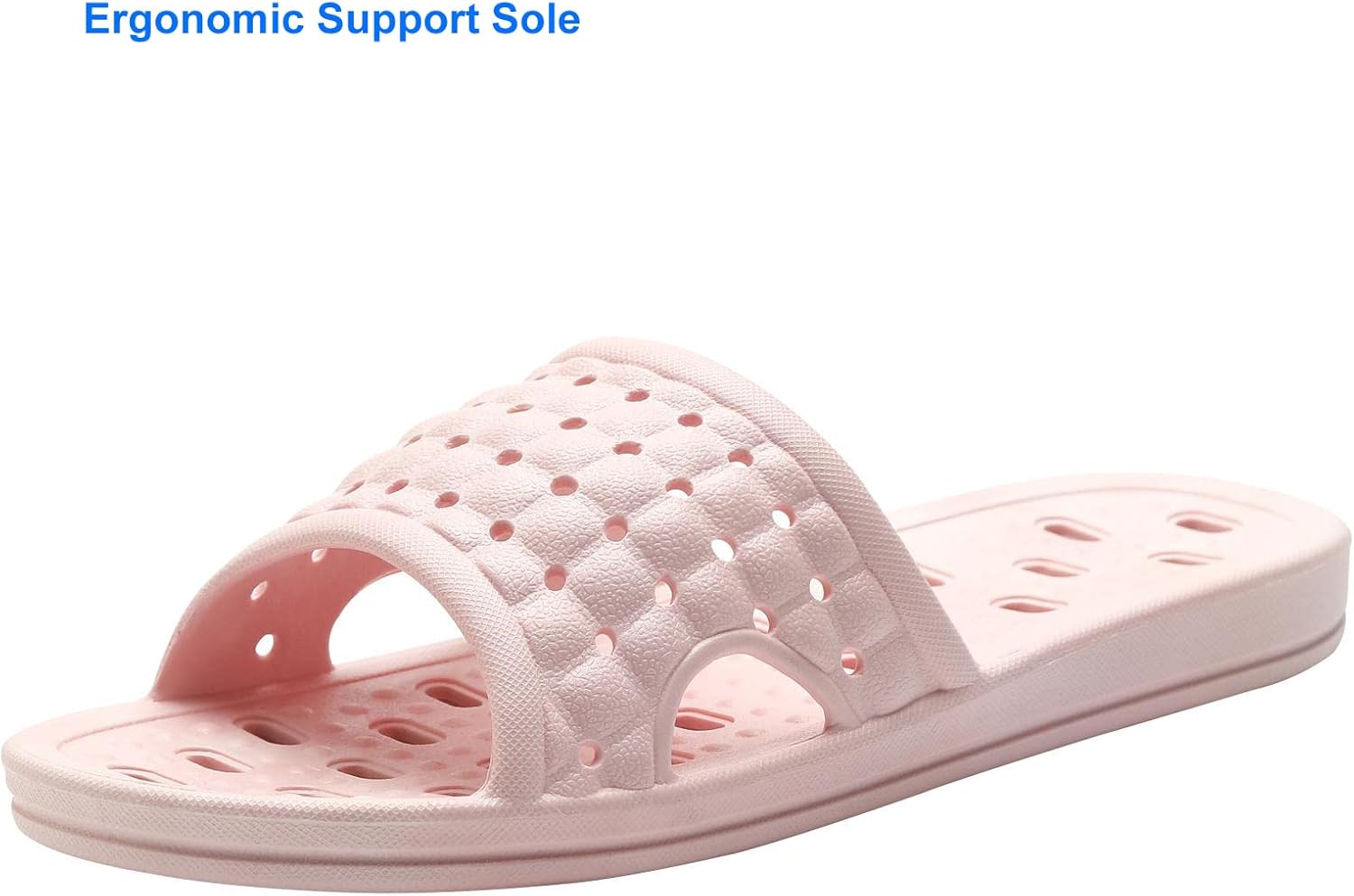 Shower Shoes Quick Dry Non-Slip Bathroom Slippers for Men Women Dorm Home Slides - Image 3