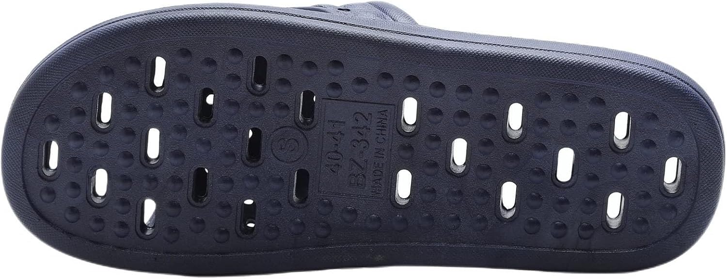 Quick Drying Shower Slippers non-slip Bathroom Slippers Drain Holes Shower Shoes for Women and Men Dorm pool gym - Image 3