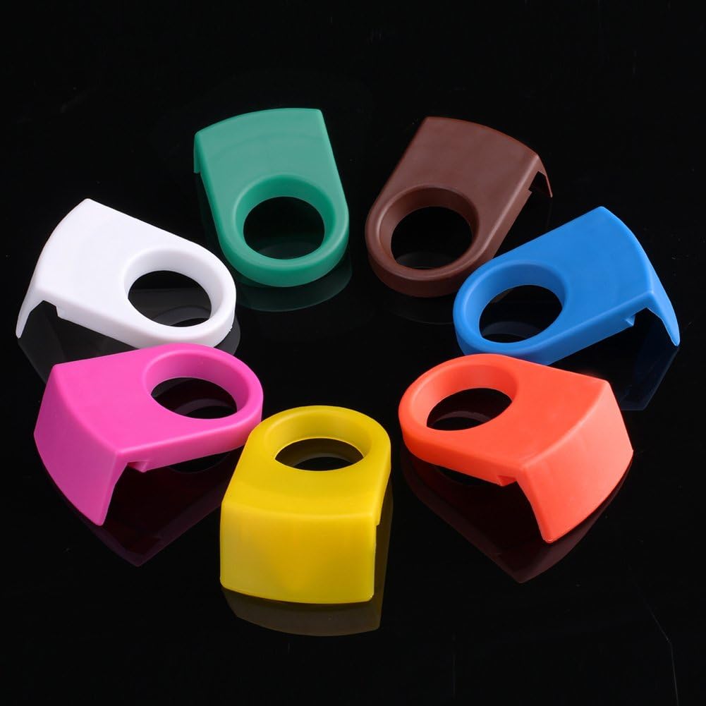 10pcs ABS Drink Clips Bottle Buckle Holders Beer Cocktail Snap for Schooner & Goblet Glasses (Random Color) - Image 5