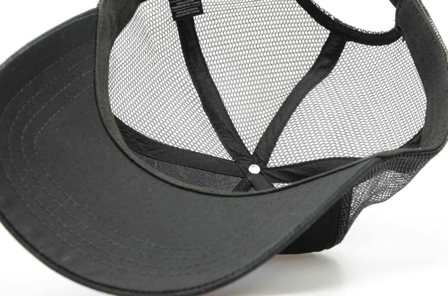 Oversize XXL Mesh Trucker Hat Big Head Hats for Men High Crown Baseball Cap Breathable Dad Hat Adjustable 23.6