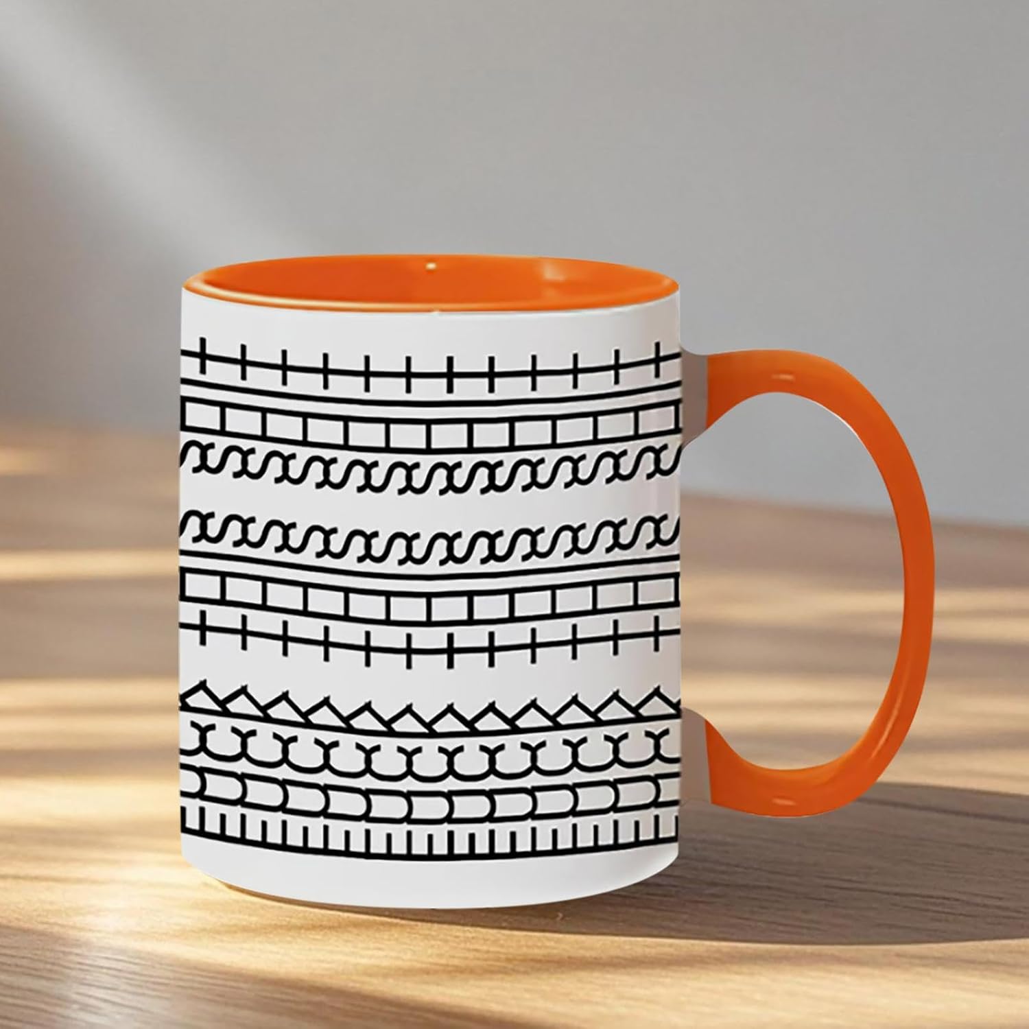 Fuck This Shit Mug, Hidden Tea Cup, Hidden Message Coffee Mug, Funny Creative Ceramic Coffee Lover Gift, Unique Humor Adult Drink Cup for Work Bestie, Friend, Coworker (Green-350ML) - Image 5