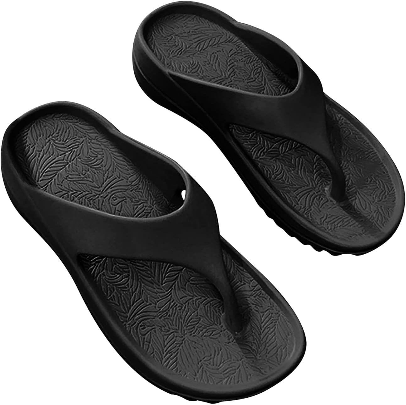 Cloud Flip Flops for Womens and Mens, Orthotic Lightweight Beach Pillow Slippers, Soft Cushion Flip-Flop Comfy Bath Spa Walking Sandals Pool Thong Slides - Image 1