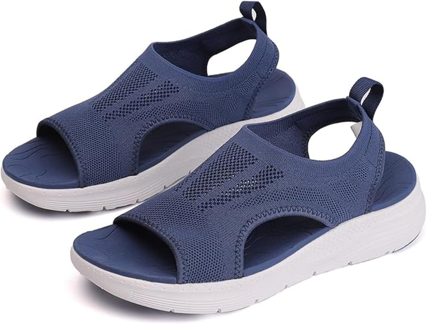 Women's Dressy Orthopedic Sandals, Comfortable Arch Support Flip Flops, Sport Orthotic, Plantar Fasciitis, White, Size 11 - Image 1