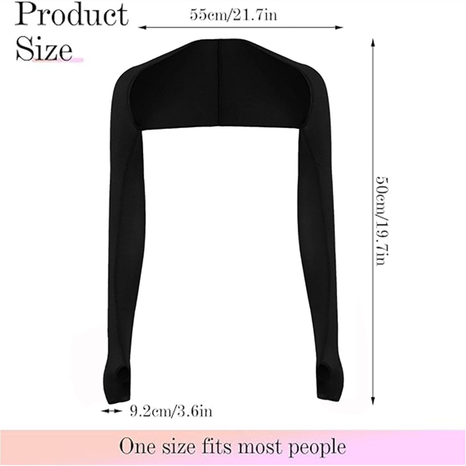 Cooling Shawl Arm Sleeves for Women&Men,UV Sun Protection Breathable Arm Sleeves,UPF Cooling Sleeves for Sports - Image 2