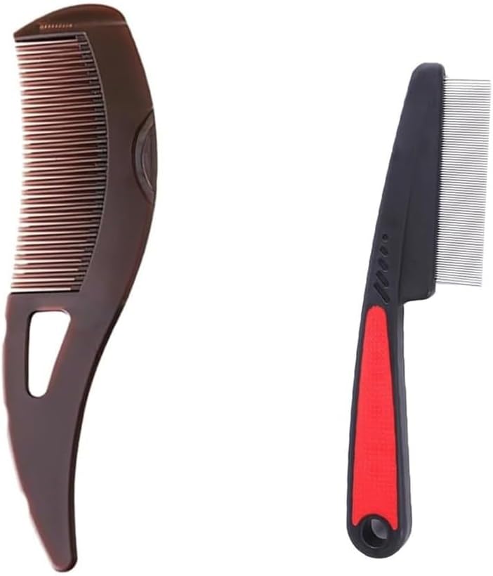 Professional Hair Comb Set, 2-Piece - Image 1