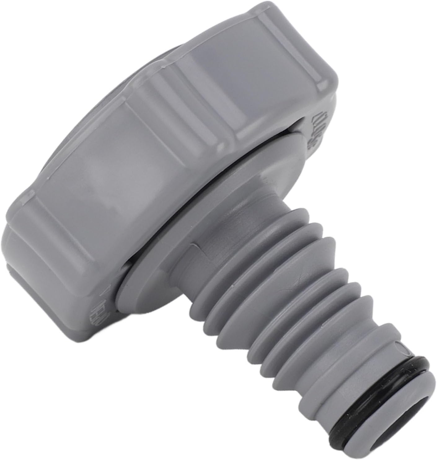 P6H1419-Compatible 40mm Plastic Pool Drain Valve with 32mm Inner Connector - Leak-Proof Design, Easy Installation, for Swimming Pools & Spas (Pack of 3) - Image 2