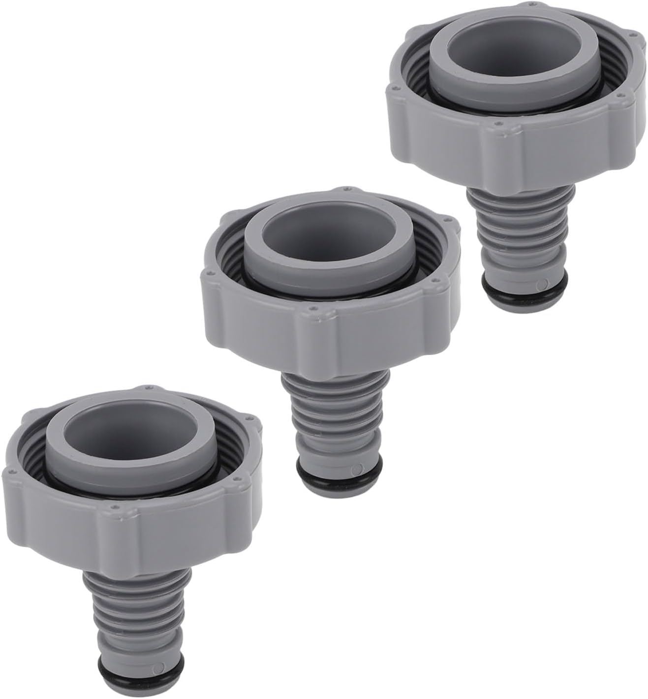 P6H1419-Compatible 40mm Plastic Pool Drain Valve with 32mm Inner Connector - Leak-Proof Design, Easy Installation, for Swimming Pools & Spas (Pack of 3) - Image 7