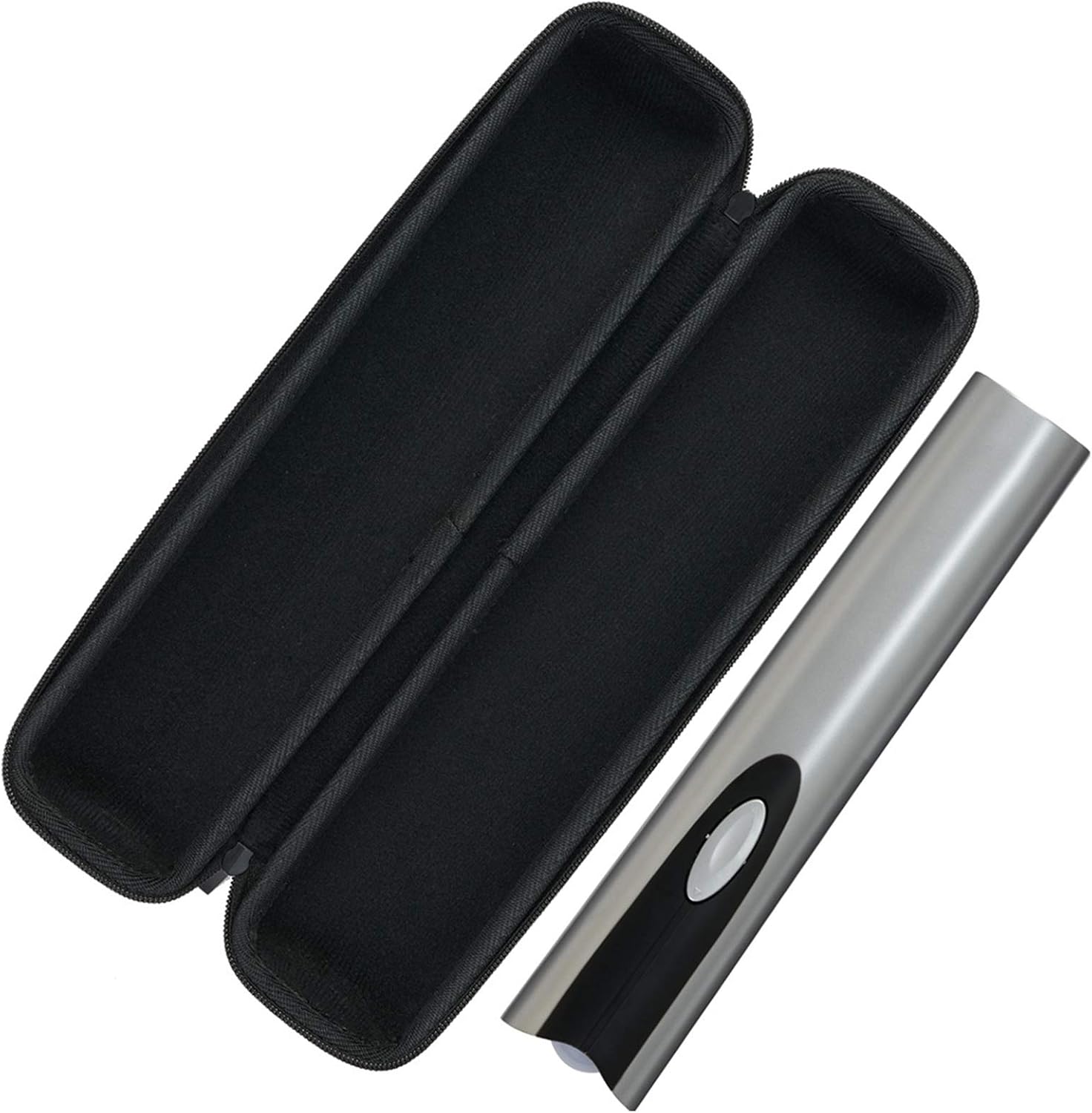Portable EVA Bottle Opener Storage Case with Oxford Cloth Cover, Compact Holder for Electric Openers, Black, 31x7x7cm - Image 1