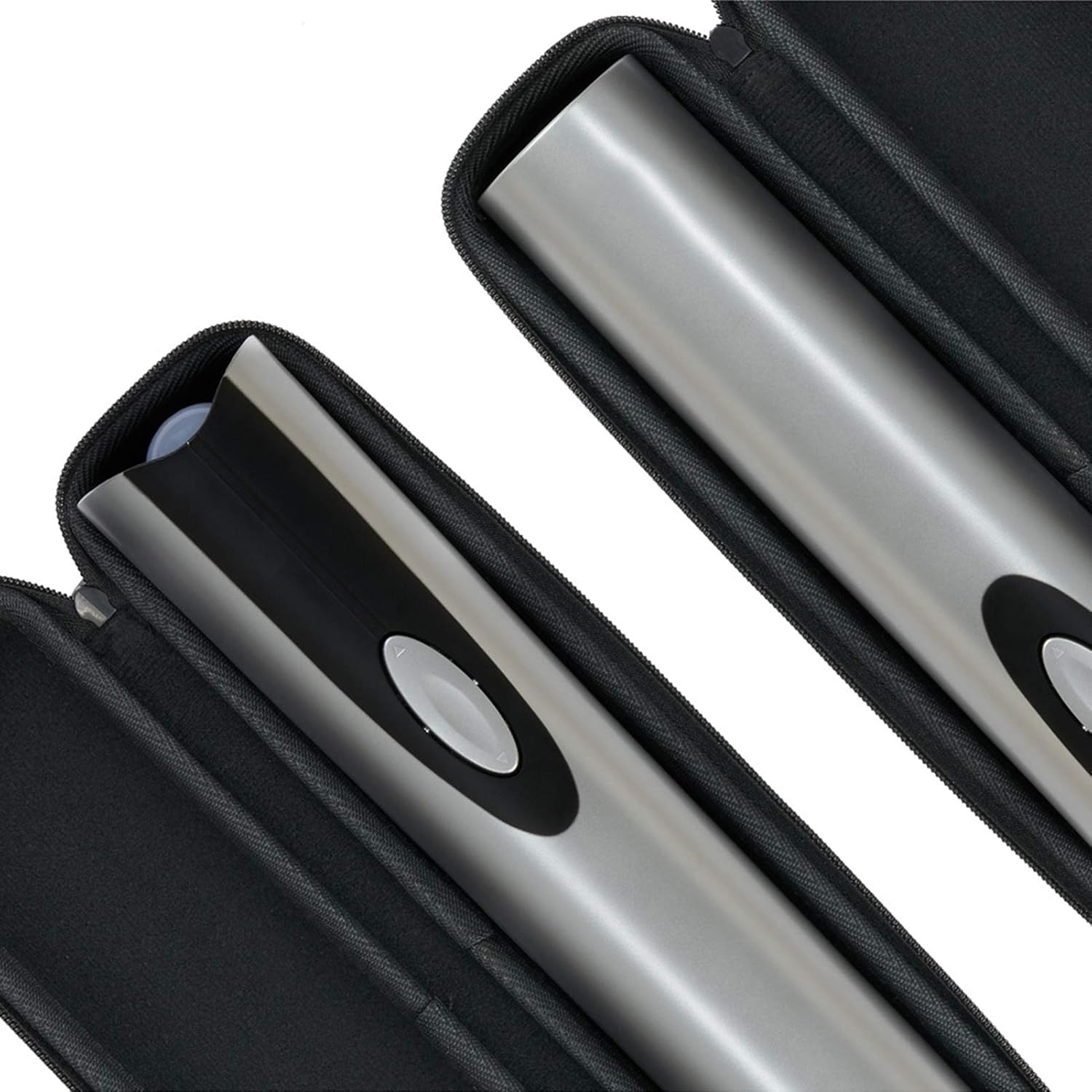 Portable EVA Bottle Opener Storage Case with Oxford Cloth Cover, Compact Holder for Electric Openers, Black, 31x7x7cm - Image 7