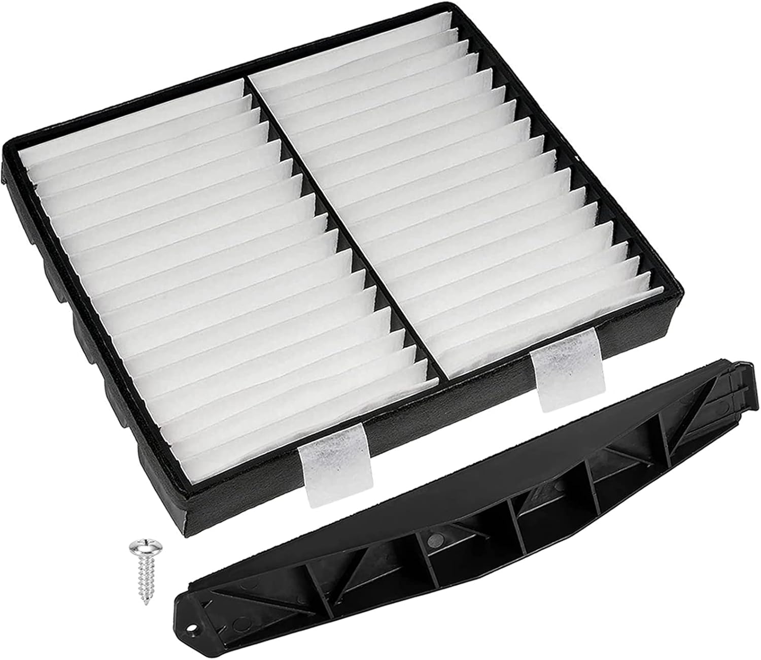 Cabin Air Filter Retrofit Kit Fits for 07-14 GM Chevy Silverado Sierra Tahoe Yukon Avalanche Suburban Cadillac Escalade,Replaces OEM #: 22759208 259-200, 22759203, 103948 - Image 1
