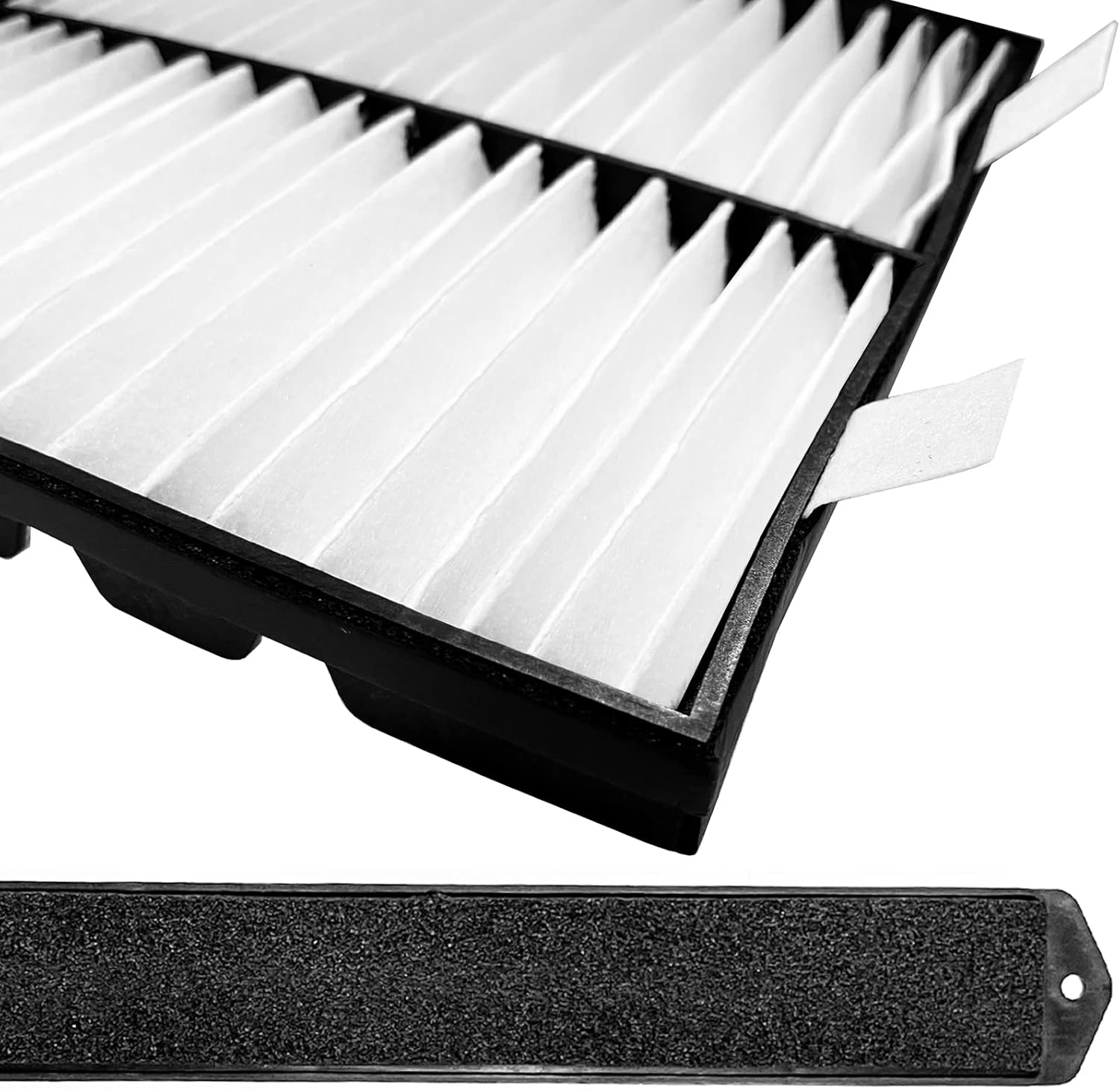 Cabin Air Filter Retrofit Kit Fits for 07-14 GM Chevy Silverado Sierra Tahoe Yukon Avalanche Suburban Cadillac Escalade,Replaces OEM #: 22759208 259-200, 22759203, 103948 - Image 2