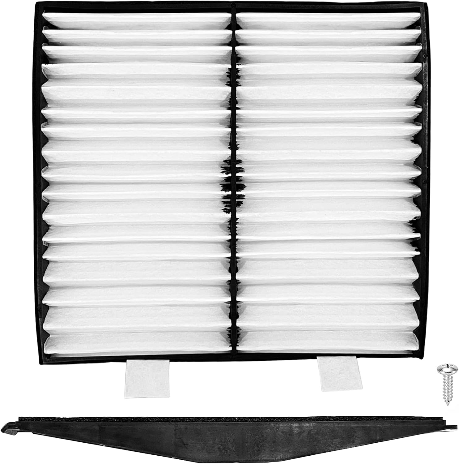 Cabin Air Filter Retrofit Kit Fits for 07-14 GM Chevy Silverado Sierra Tahoe Yukon Avalanche Suburban Cadillac Escalade,Replaces OEM #: 22759208 259-200, 22759203, 103948 - Image 4