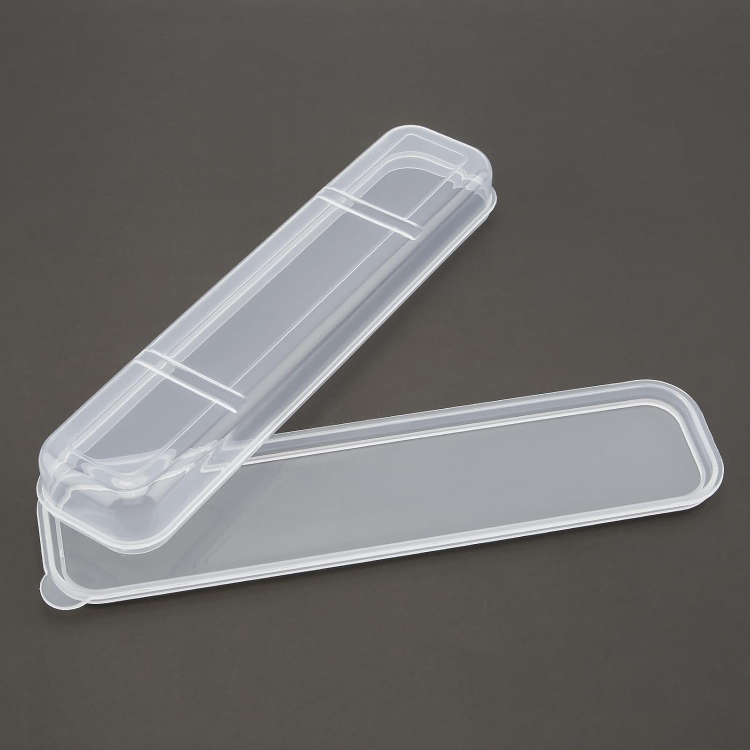 Portable Flatware Box Travel Tableware Storage Case, Simple Tableware Storage Box Case for Cutlery Kit (White) - Image 5