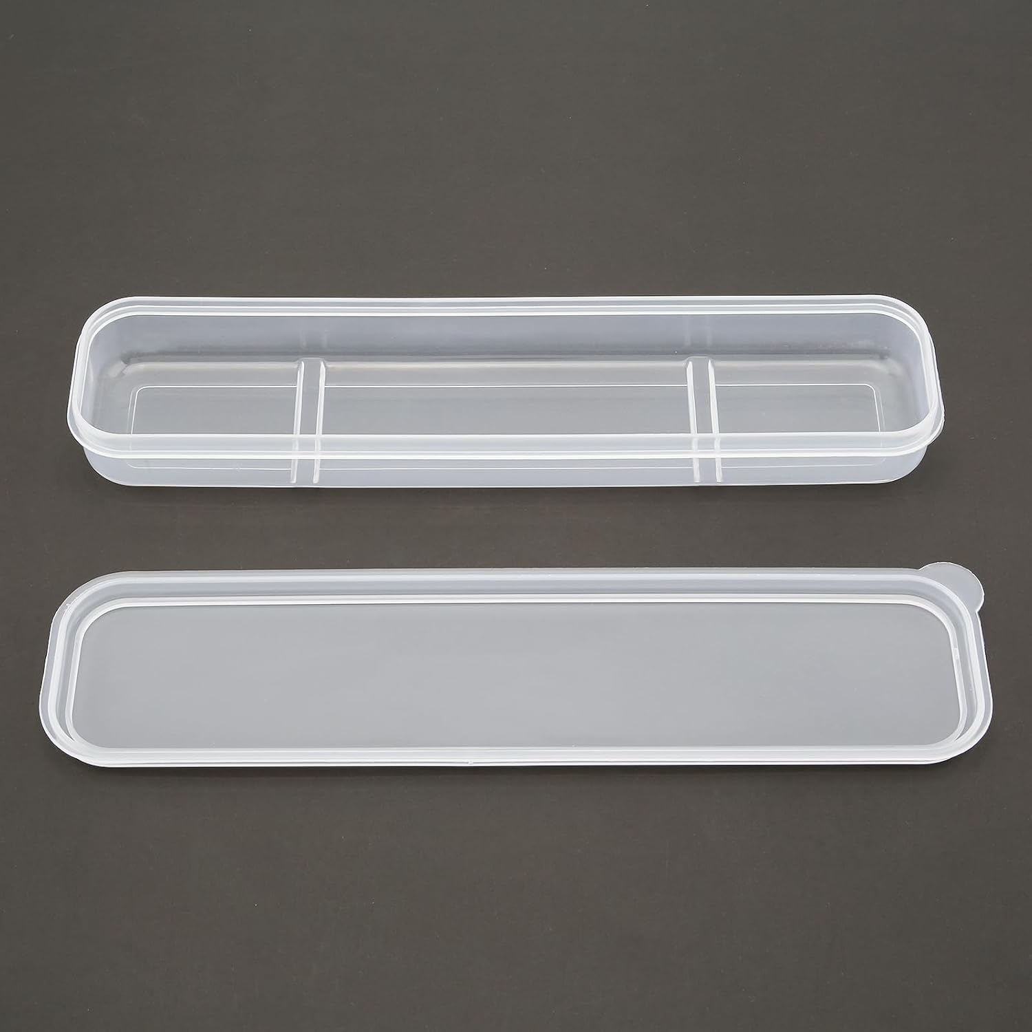 Portable Flatware Box Travel Tableware Storage Case, Simple Tableware Storage Box Case for Cutlery Kit (White) - Image 6