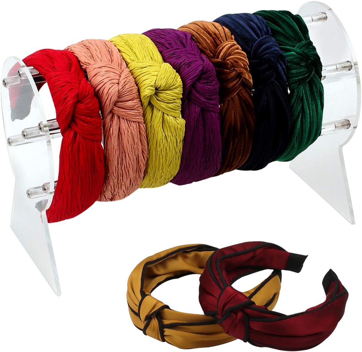 Headband Holder,Clear Jewelry Organizer for Teen Girl Women Gifts, The Perfect Headband Display Organizer - Image 1