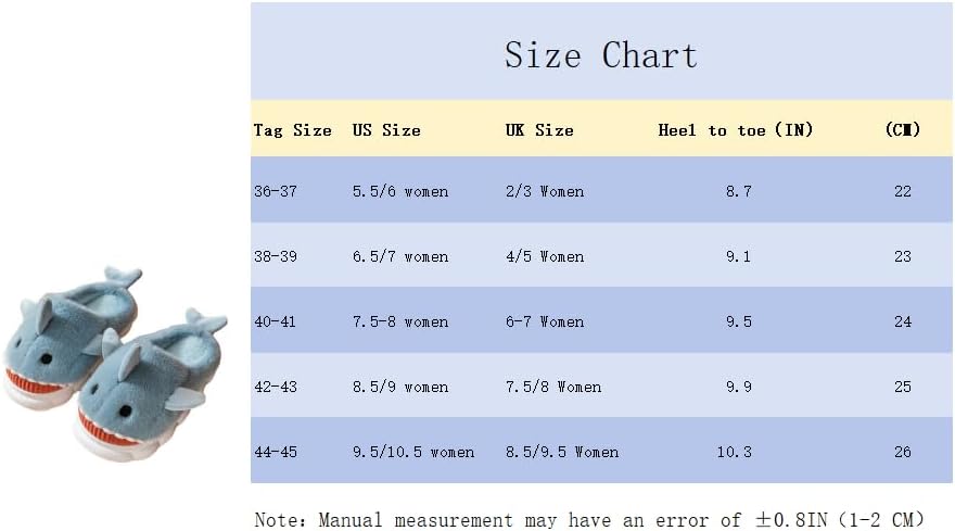 Cartoon Fuzzy Slippers Animal Shape Plush Slippers Thick Sole Soft Winter Indoor Slippers for Women and Men - Image 7