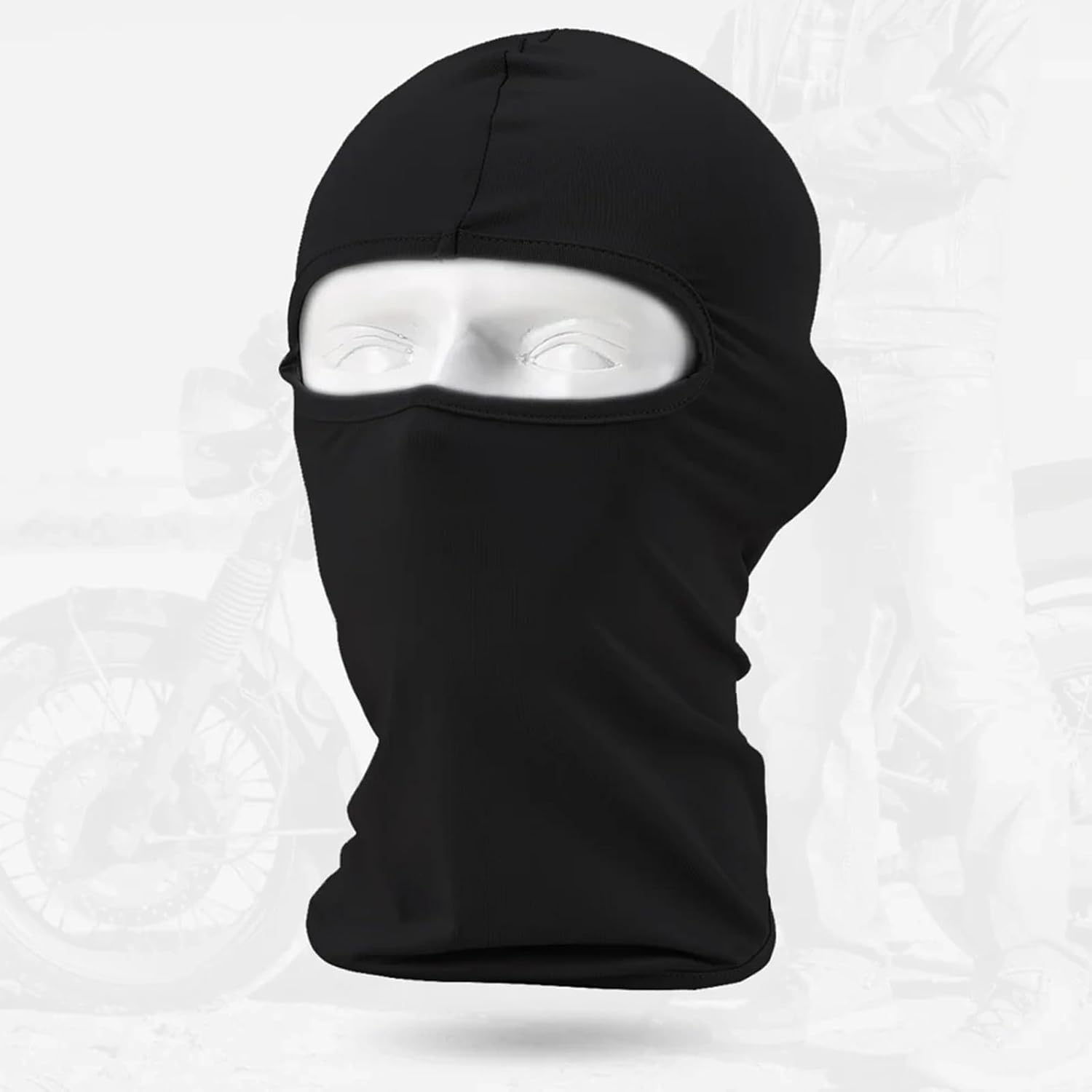 7PCS Bandana Face Mask, UV Protector Motorcycle Ski Scarf,Helmet Mask Balaclava Black Tactical Face Mask - Image 2