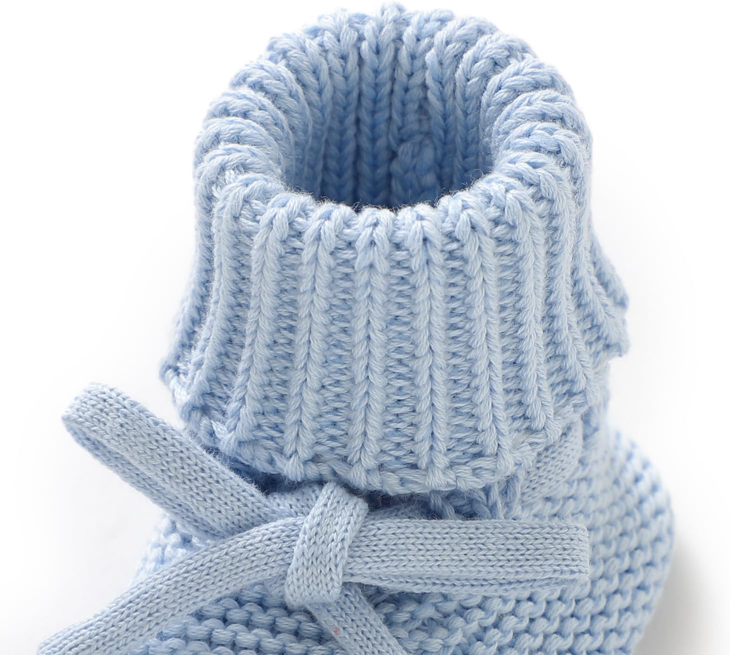Baby Booties Newborn First Walkers Cozy Shoes Warm Knit Soft Booties for Toddler Infant Boy Girl - Image 7