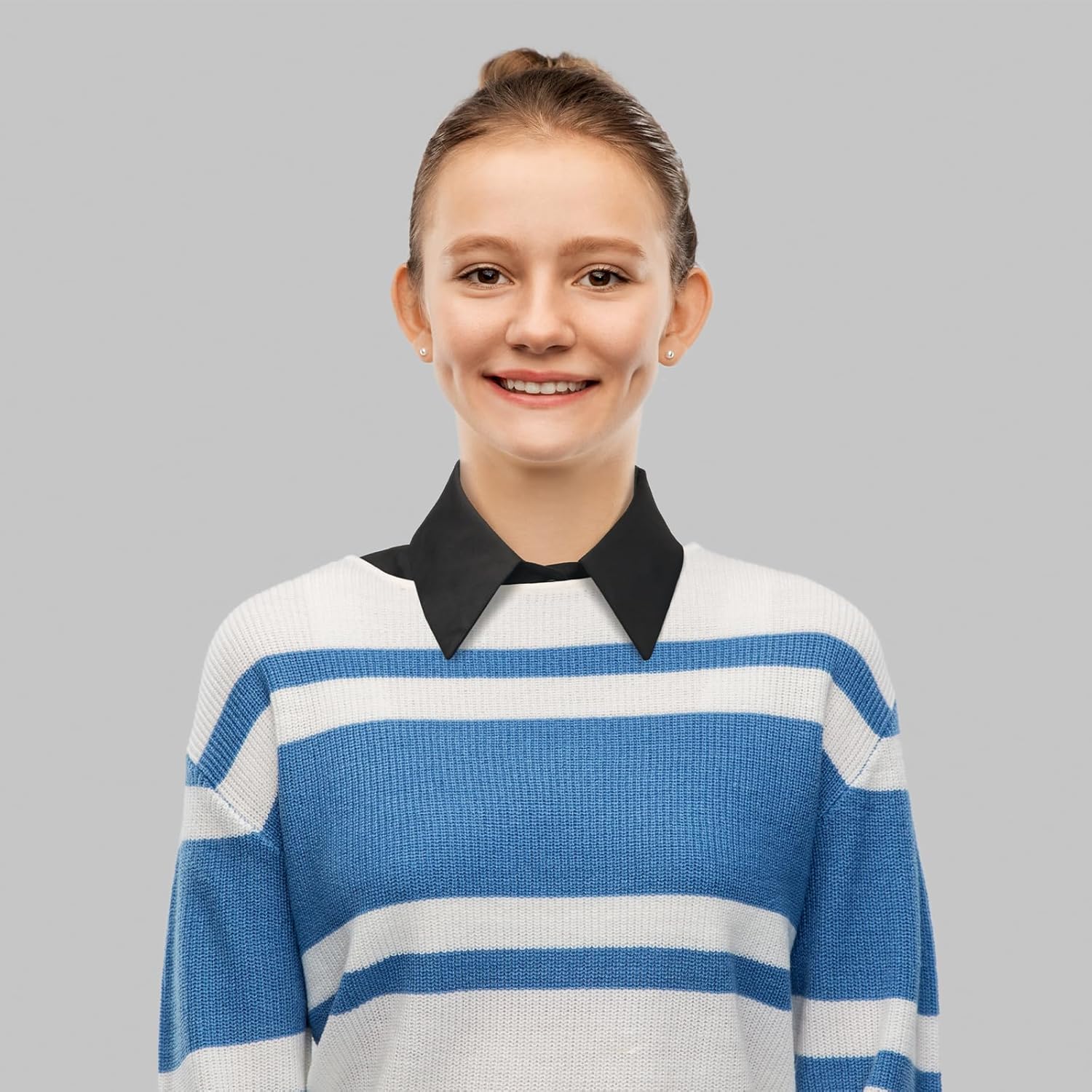 Fake Collar Detachable Dickey Collar Blouse Half Shirts Peter Pan Faux False Collar for Women & Girls Favors - Image 5