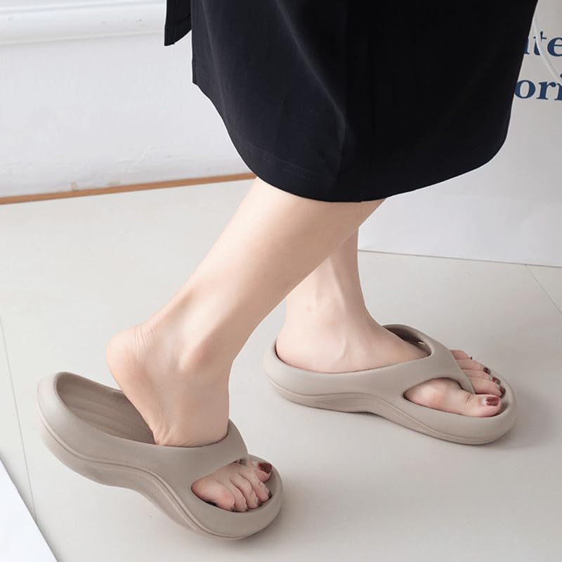 Arch Support Pillow Slides Flip Flops for Women Men, 2025 Summer Orthopedic Cloud Slides Soft Non-slip - Image 3