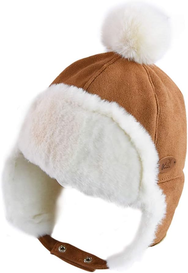 Baby Boys Hat Winter Fleece Cap for Toddlers Newborns 6 Months-2 Years Old - Image 1