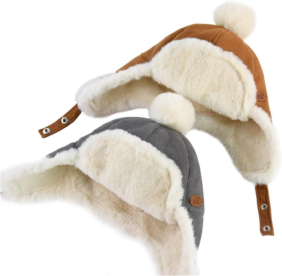 Baby Boys Hat Winter Fleece Cap for Toddlers Newborns 6 Months-2 Years Old - Image 5