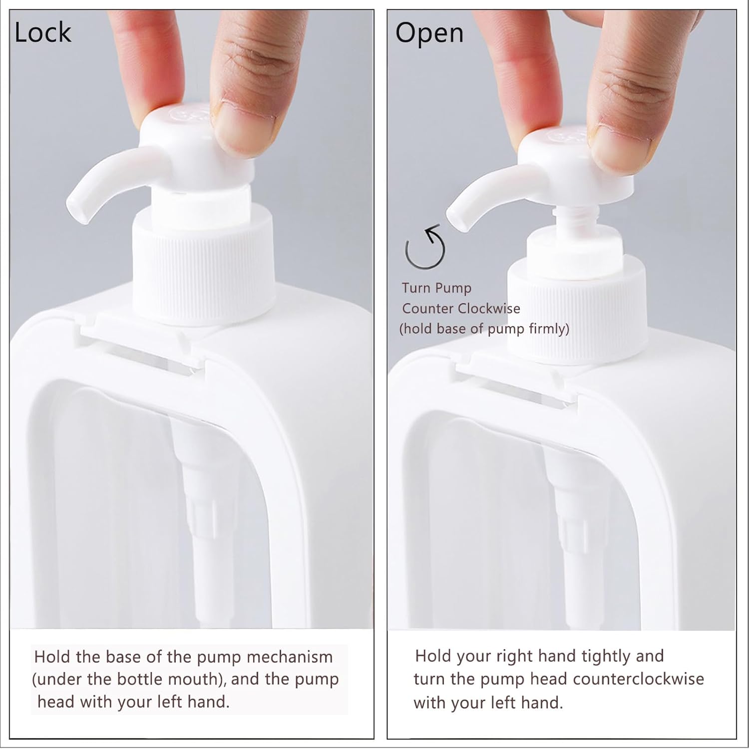 Soap Dispenser, 2 Pack 18Oz/500ml Liquid Soap Dispenser Stylish Hand Soap Dish Dispenser with Pump and 12Pcs Waterproof Labels for Bathroom,Kitchen Decor - Image 5