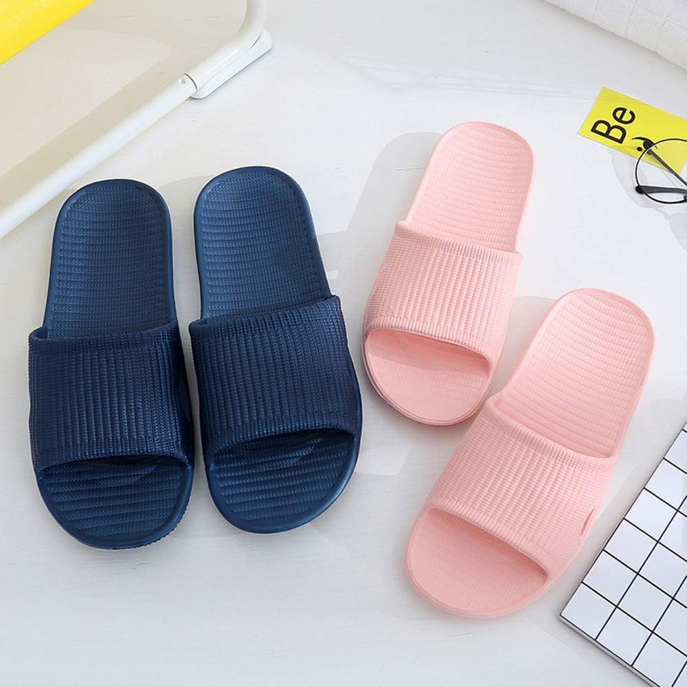 Women/Men's Non-Slip Shower Sandals Slip On Slippers Indoor Household Summer Bathroom Slide - Image 2