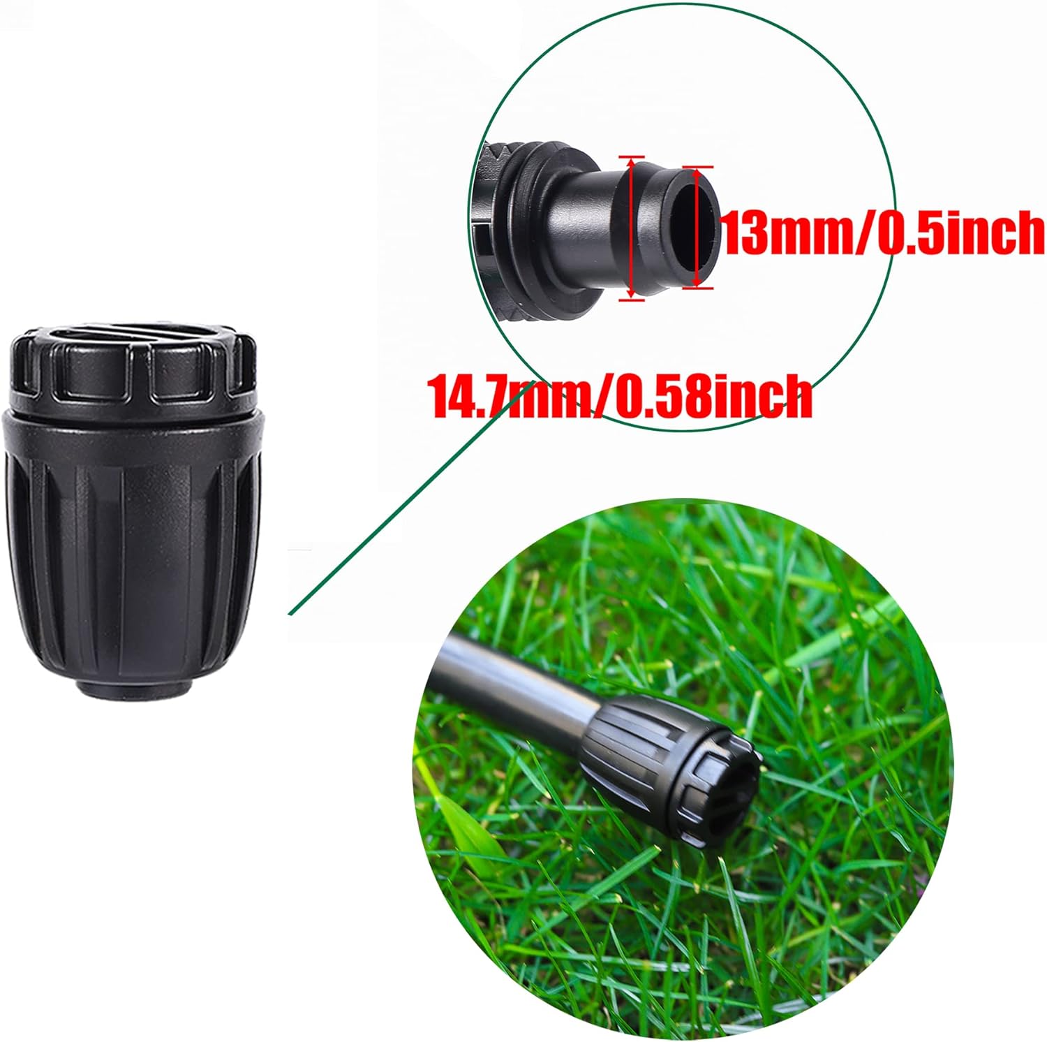 1/2 inch Irrigation Fittings End Plugs For (1/2