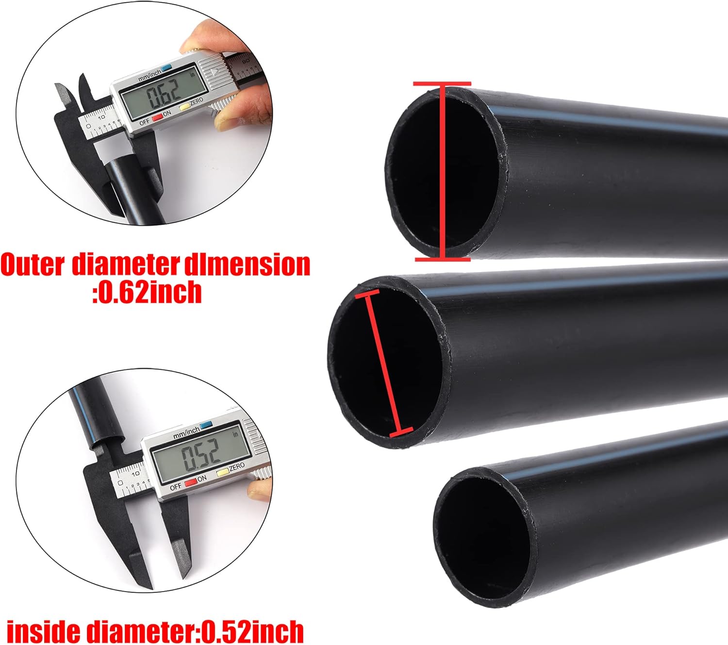 1/2 inch Irrigation Fittings End Plugs For (1/2