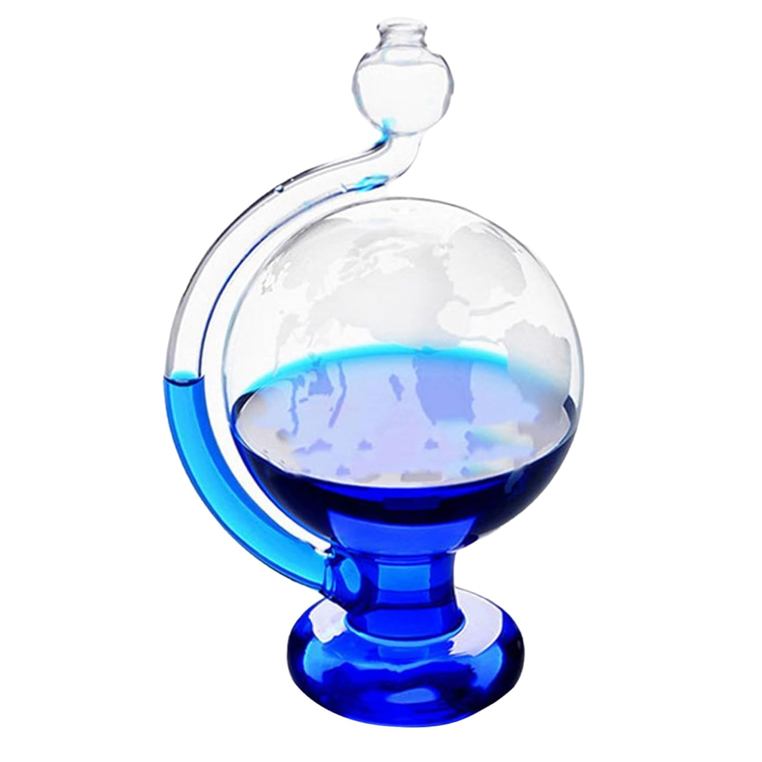 Storm Glass Weather Predictor, Visual Barometric Pressure Gauge, Portable Glass Barometers for The Home Office Desktop Decor Gifts - Image 1