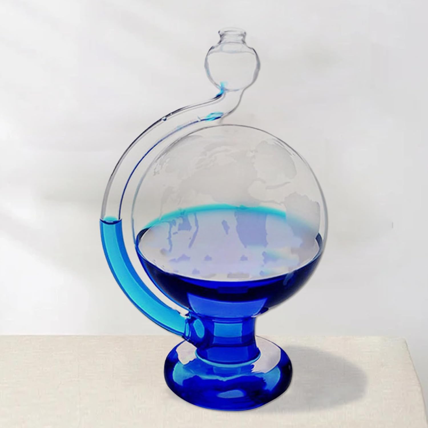 Storm Glass Weather Predictor, Visual Barometric Pressure Gauge, Portable Glass Barometers for The Home Office Desktop Decor Gifts - Image 3