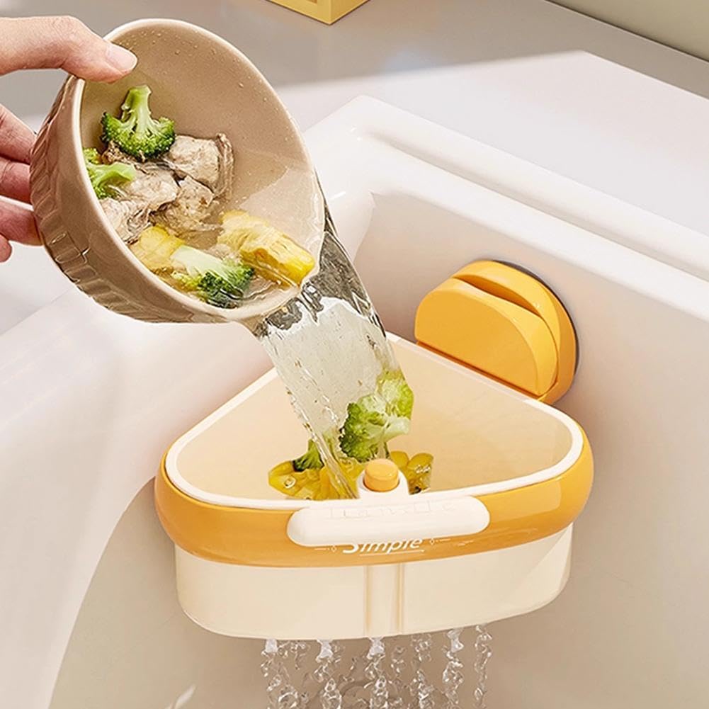 Sink Strainer Basket, 2025 New Faucet Hanging Strainer, Self-Cleaning Kitchen Sinks Food Waste Catcher for Dishwashing, RV, Small Spaces (2PCS) - Image 7