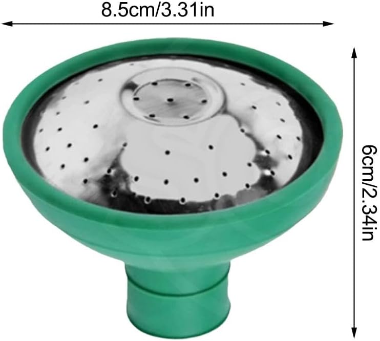Universal Watering Can Head Replacement,Water Sprinkler Sprayer Rose Head Kettle Replacement Nozzles,Garden Shower Heads Watering Tool for Most Watering Jugs (4PCS) - Image 8
