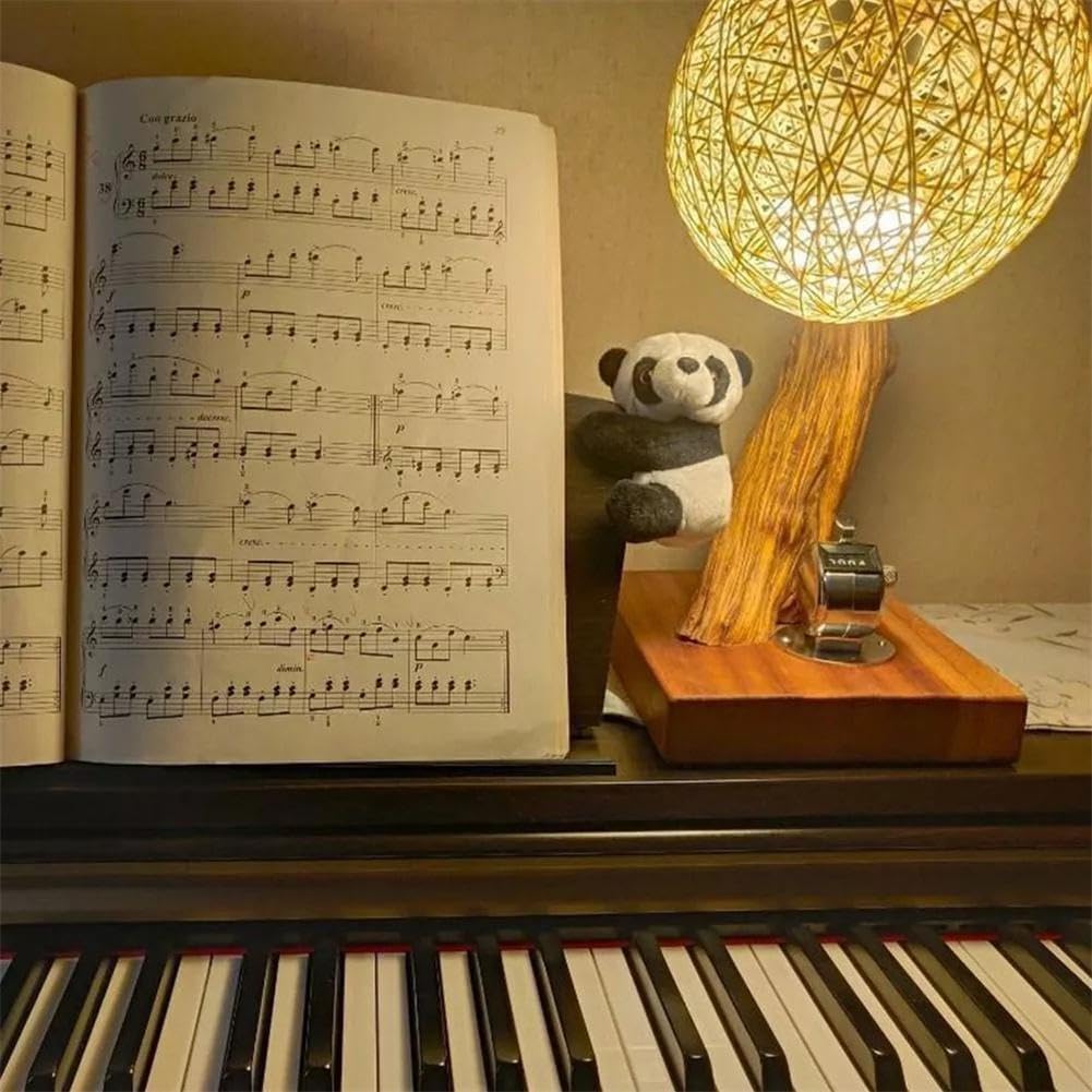Mini Panda Figurines,Cute Panda Bamboo Toys Panda Cake Decoration,Panda Clips Curtain Holder,Home Decoration Plant Pots Bonsai Craft Decor,Chinese Style Souvenir - Image 6