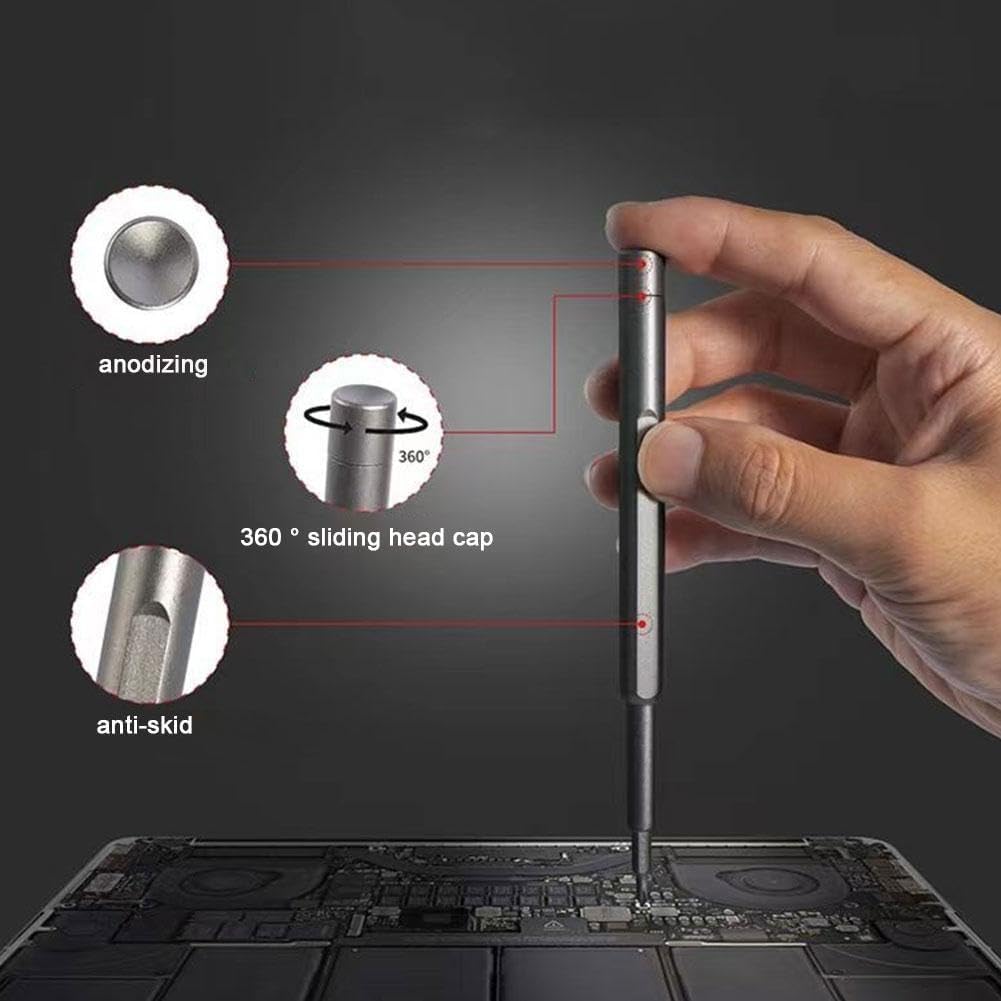 24-in-1 Precision Screwdriver Set,Mini Carrying Repair Kit,Precision Screwdriver Set for Phone, Computer, Watch, Laptop, Game Console, Eyeglass, Electronic - Image 5