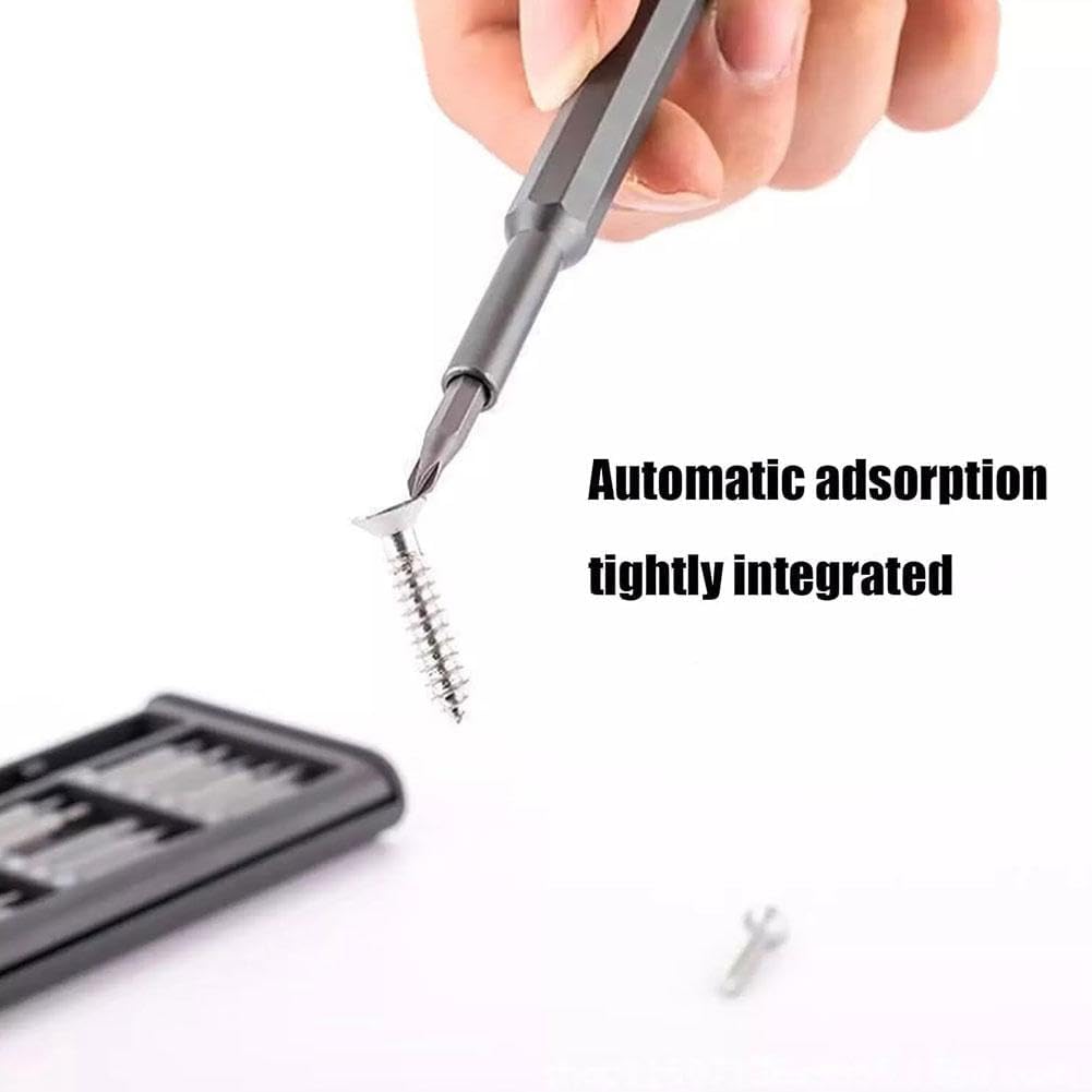 24-in-1 Precision Screwdriver Set,Mini Carrying Repair Kit,Precision Screwdriver Set for Phone, Computer, Watch, Laptop, Game Console, Eyeglass, Electronic - Image 8