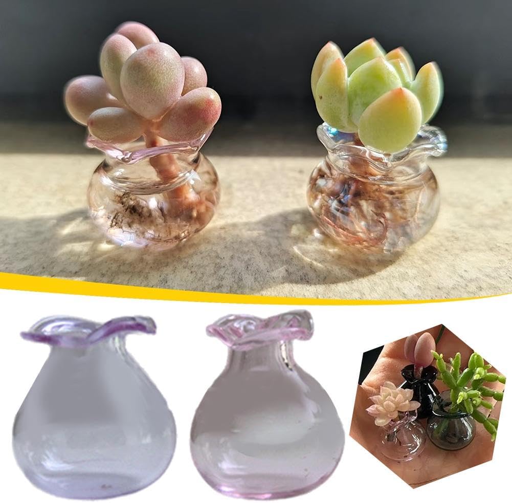 Tiny Vase for Cat Whisker, Cat Whisker Jar Holder, Miniature Flower Vase, Cat Whisker Storage Collection, Miniature Glass Vase Ornaments, Cat Memorial Gifts for Cat Lovers - Image 4