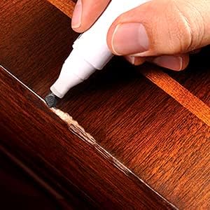 Furniture Wood Repair Markers Kit,Touch Up Markers and Wax Sticks with Sharpener,for Stains, Scratches, Floors, Tables, Desks, Carpenters, Bedposts, Touch-Ups, Cover-Ups, Molding Repair - Set of 21 - Image 6