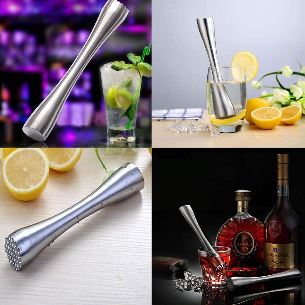 Stainless Steel Cocktail Muddler 8