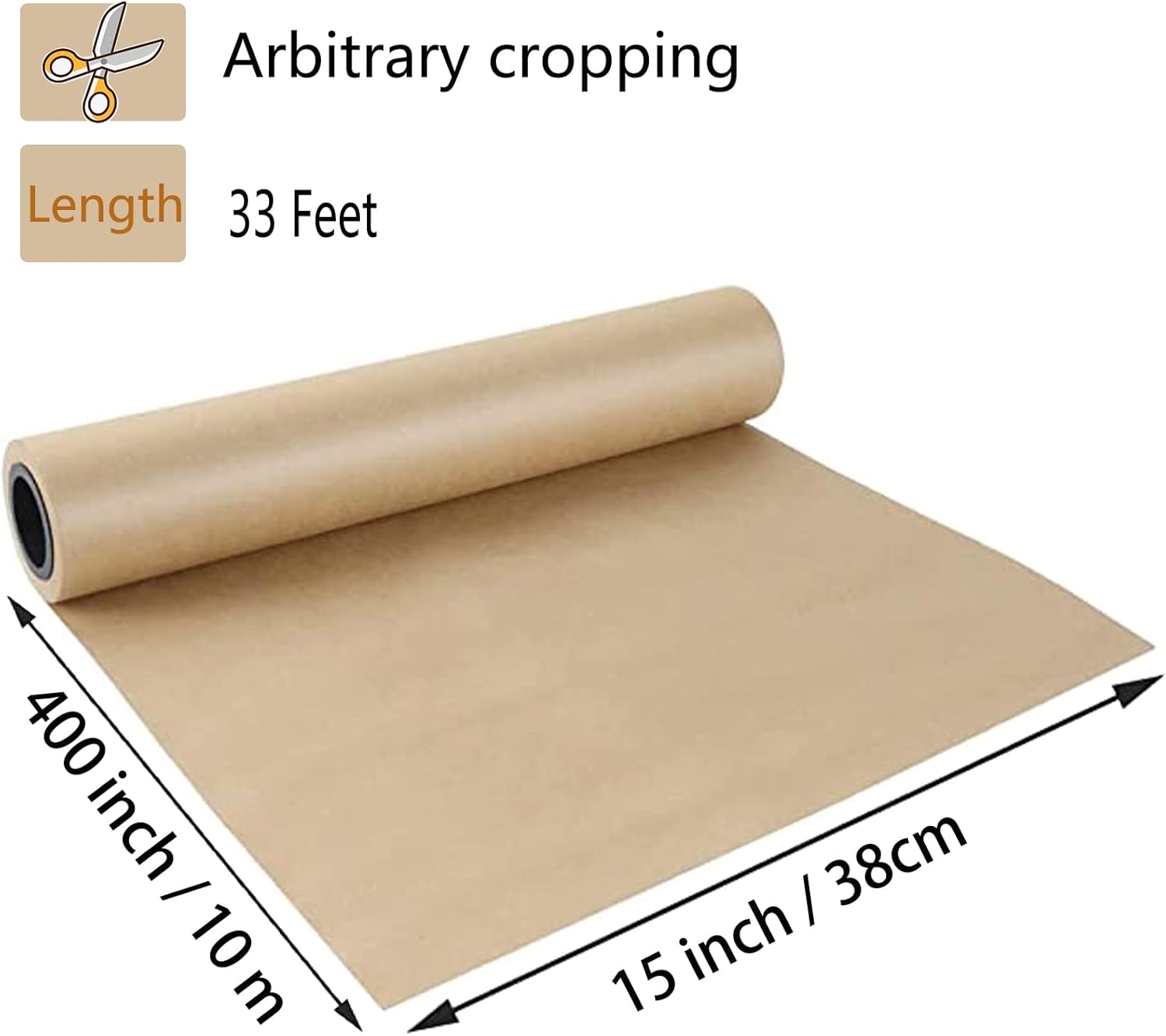 Brown Kraft Paper Roll - 15