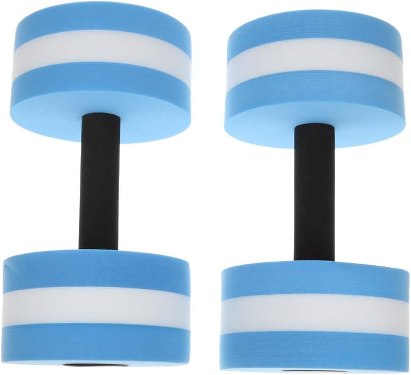 Water Aerobics EVA Water Foam Floating Dumbbell Automatic Float Aquatic Barbell for Water Yoga Fitness and Pool Exercise - Image 1