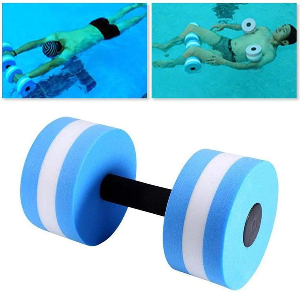 Water Aerobics EVA Water Foam Floating Dumbbell Automatic Float Aquatic Barbell for Water Yoga Fitness and Pool Exercise - Image 3