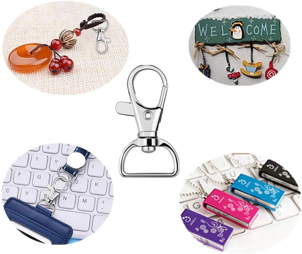 40PCS Swivel Snap Hooks, Premium Lanyard Snap Hook for Lanyard and Sewing Projects (3/4” Inside Width)… - Image 4