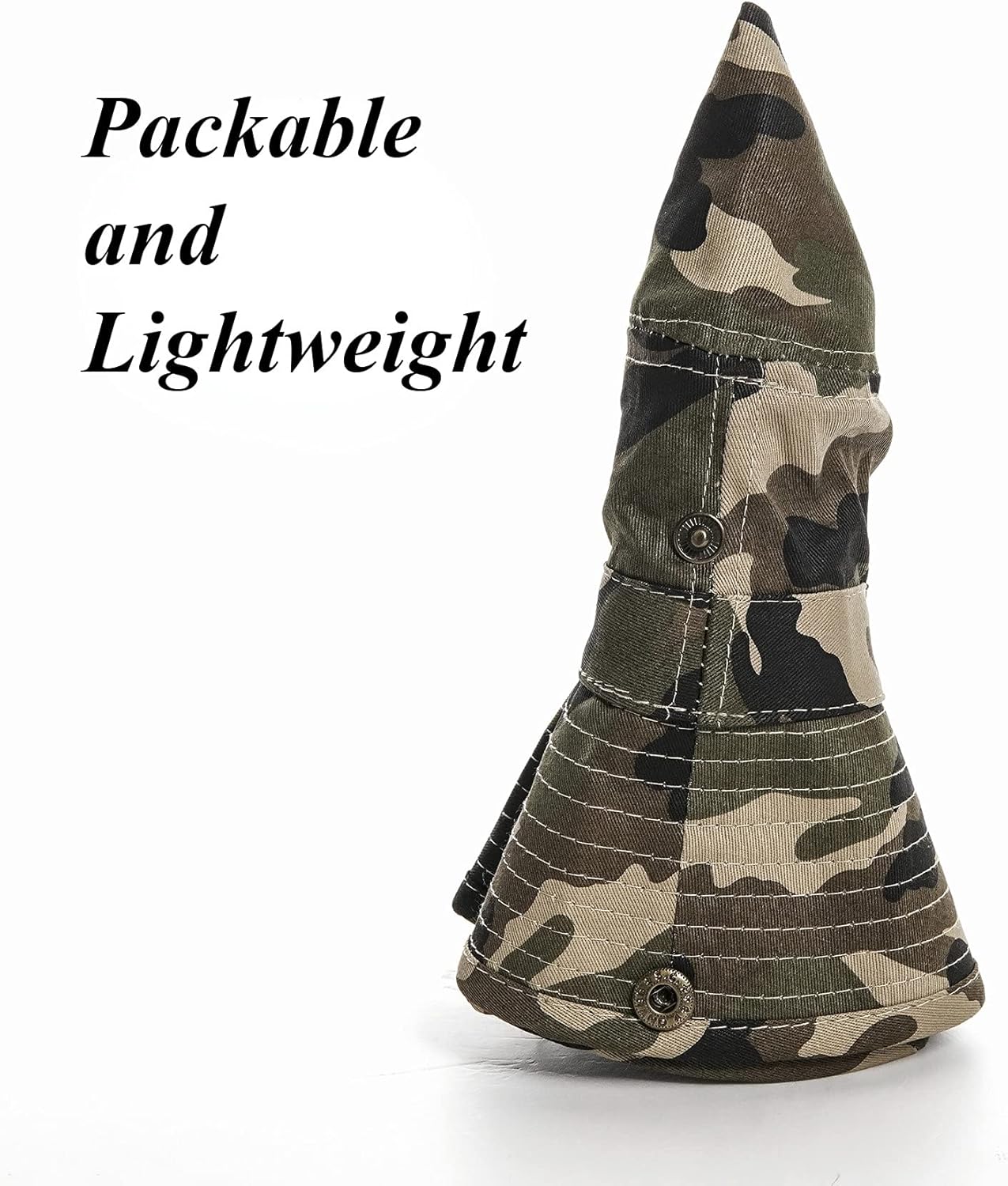 Boys Camo Sun-Bucket-Hat Summer Outdoor Safari Fishing-Hat Boonie-Cap for Big Kids 2-14Yrs - Image 6